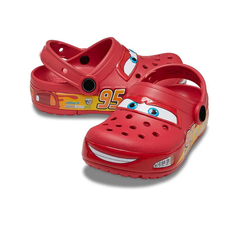 Disney Lightning Mcqueen Shoes Led Lighted Car Kids Shoes Animation Children