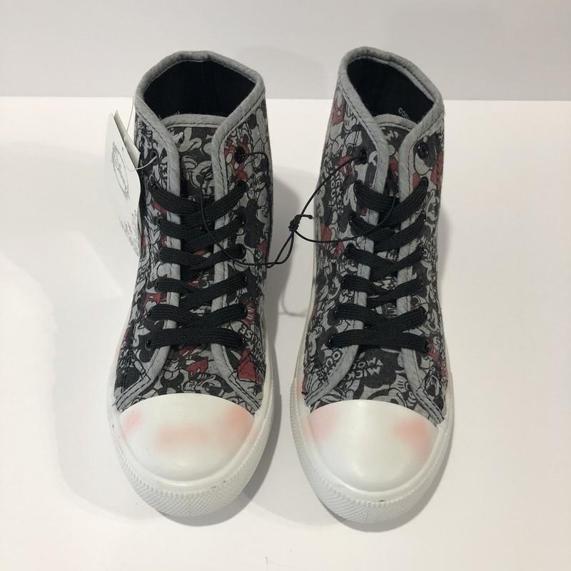 Disney Mickey Mouse High Top Shoes (Rare Wet Seal) Womens Sizes Vary NEW