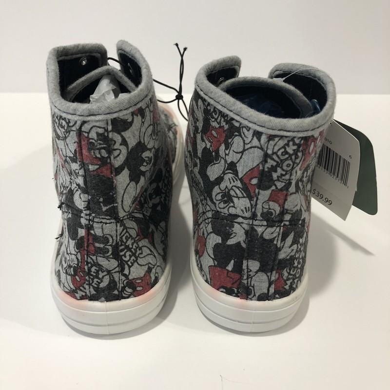 Disney Mickey Mouse High Top Shoes (Rare Wet Seal) Womens Sizes Vary NEW