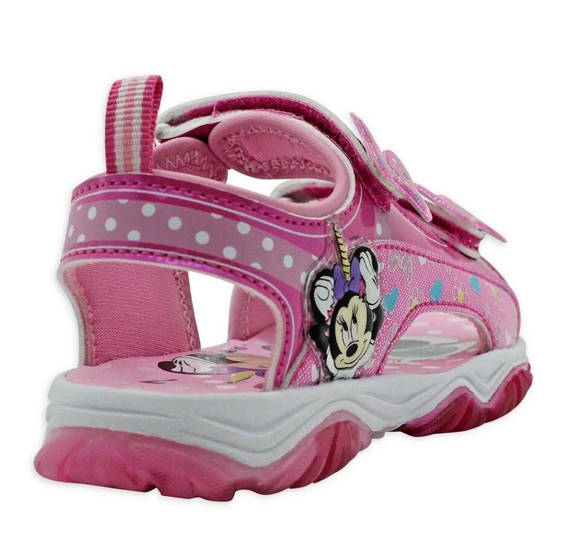 Disney Minnie Mouse Sandals Toddler Size 12 Light Up