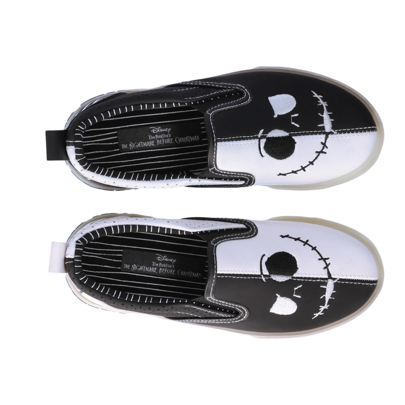 Disney Nightmare Before Christmas Boys Size 6 Canvas Sneakers Color BLACK NEW