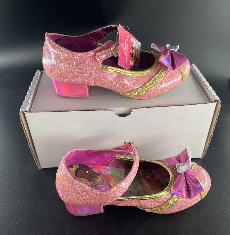 Disney Princess Pink & Gold Mary Jane Heels (Various Sizes)