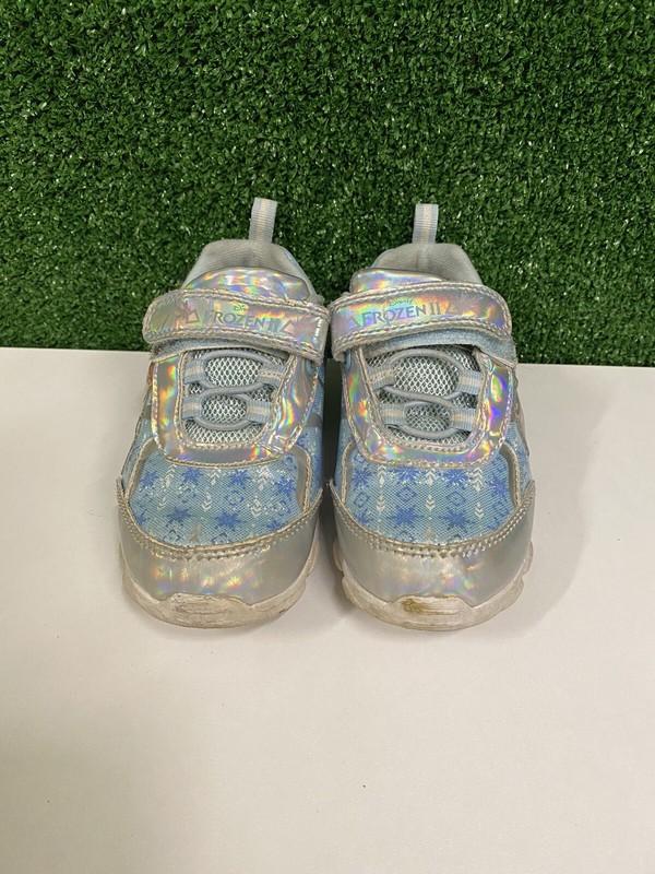 Disney's Frozen 2 Anna & Elsa Toddler Girls Light-Up Sneakers Girls Size 9 NIB