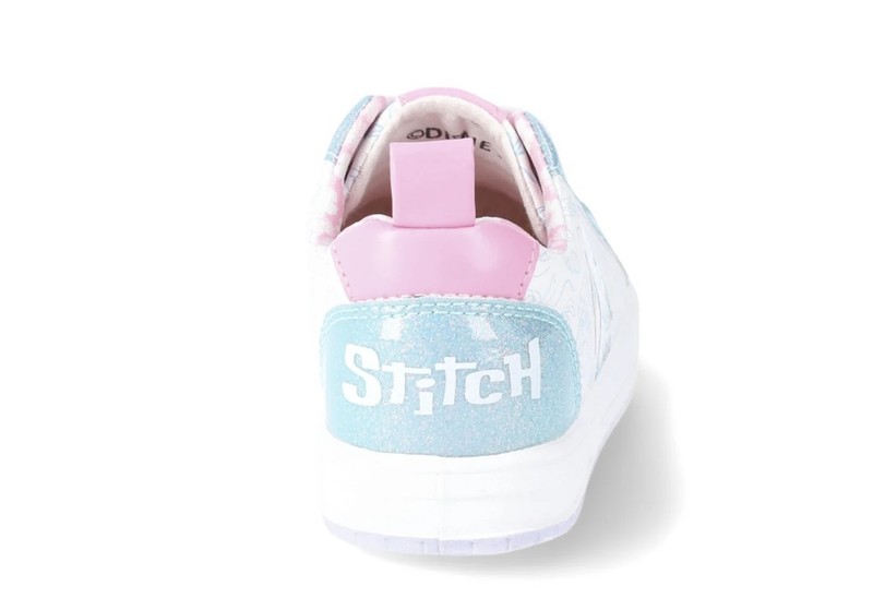 Disney Stitch Toddler Girls Slip-On Court Sneakers Shoes Various Sizes NEW