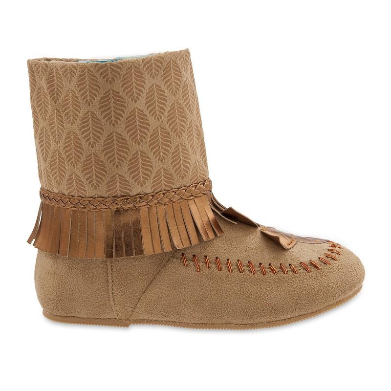 Disney Store Pocahontas Dress Up Shoes 7/8 11/12 2/3 Costume