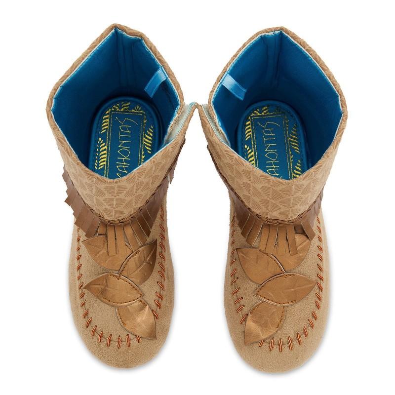 Disney Store Pocahontas Dress Up Shoes 7/8 11/12 2/3 Costume