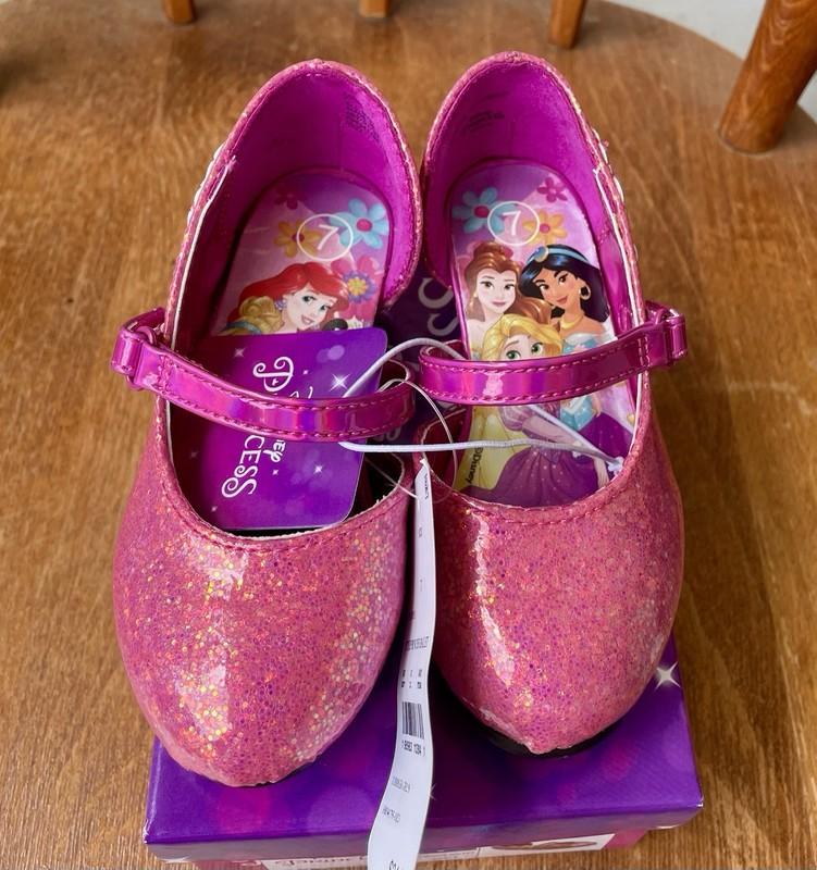 Disney Toddler Girls Disney Princess Maryjane Dress Pumps Shoes Pink Size 7