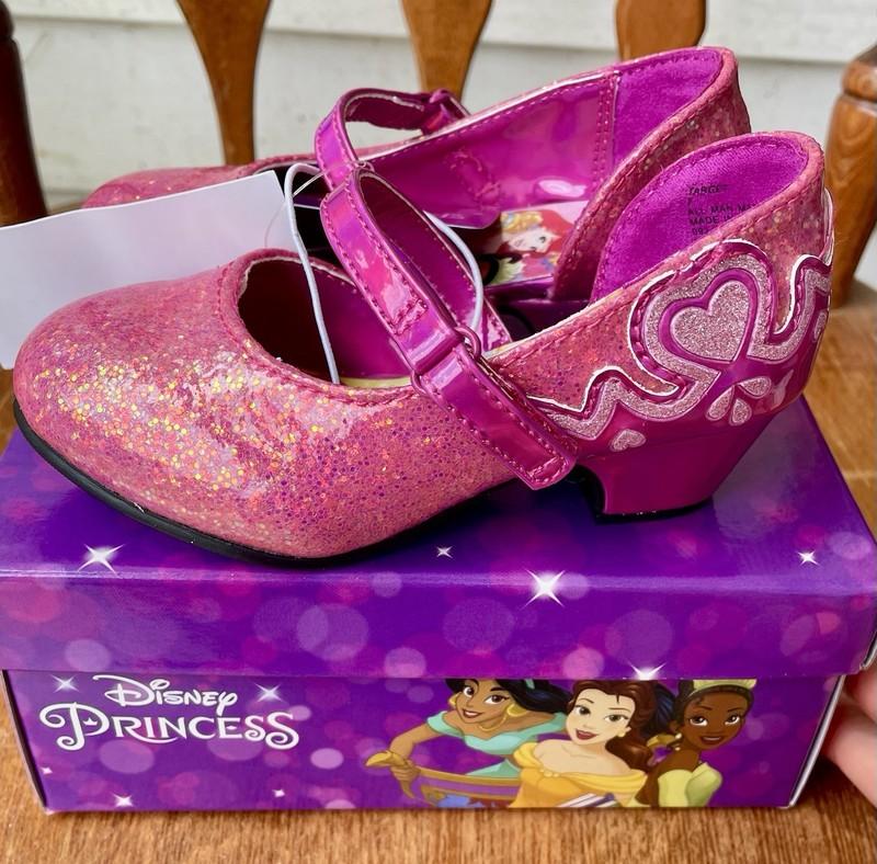 Disney Toddler Girls Disney Princess Maryjane Dress Pumps Shoes Pink Size 7