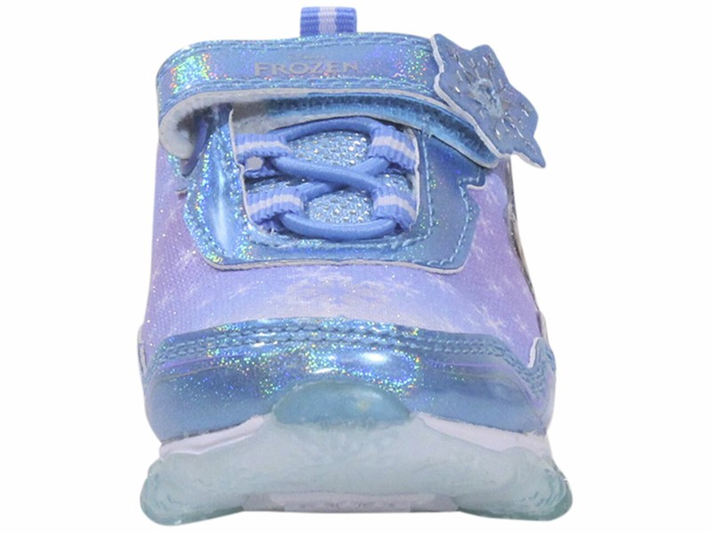 Disney Toddler/Little Kids Girl's Frozen Sneakers Light Up Blue/Purple