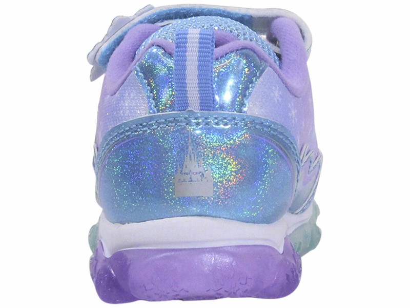 Disney Toddler/Little Kids Girl's Frozen Sneakers Light Up Blue/Purple