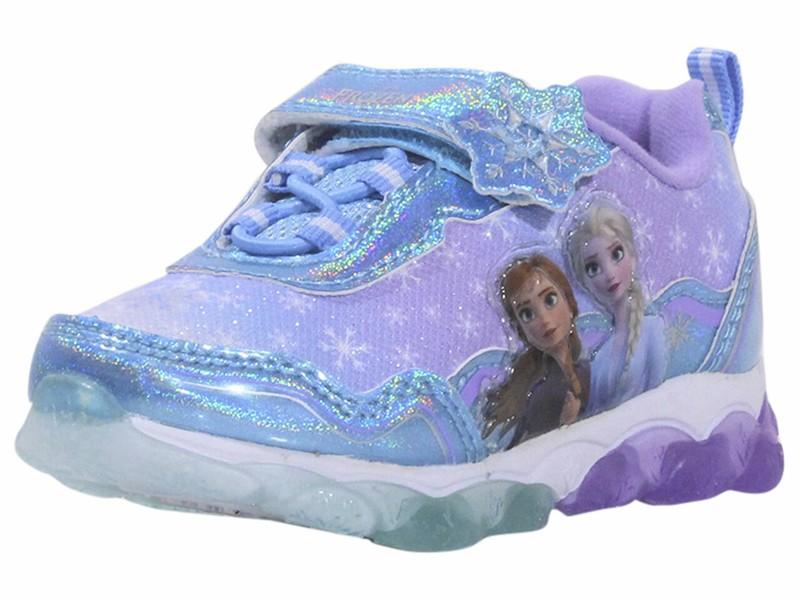 Disney Toddler/Little Kids Girl's Frozen Sneakers Light Up Blue/Purple