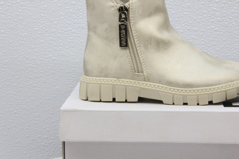 DKNY Carrie Justina Zip Up Toddler Little Kids Lug Boots Size 9