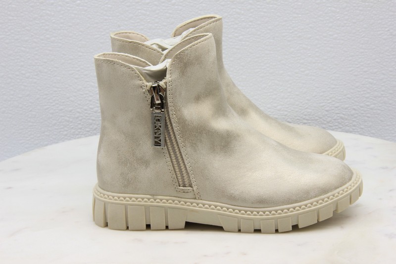 DKNY Carrie Justina Zip Up Toddler Little Kids Lug Boots Size 9