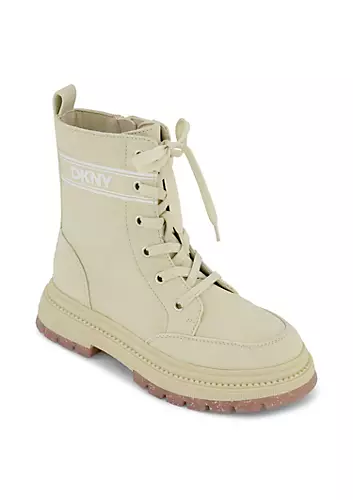 DKNY YOUTH SHOES BOOTS DKN1340 CREAM