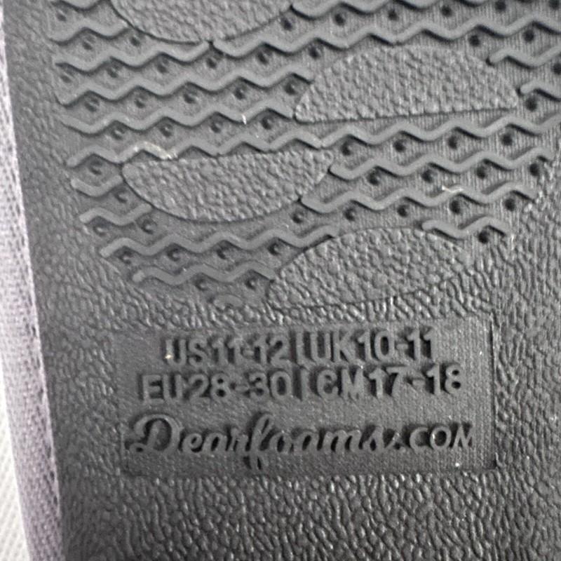 Dluxe By Dearfoams "Scare Squad" Memory Foam Gray Fleece Slipper