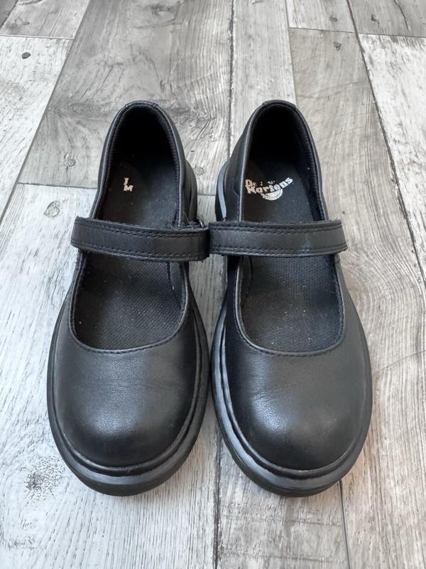Doc Marten’s Maccy Mary Jane Shoes Youth Girl Preppy Leather US 13