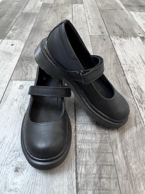 Doc Marten’s Maccy Mary Jane Shoes Youth Girl Preppy Leather US 13