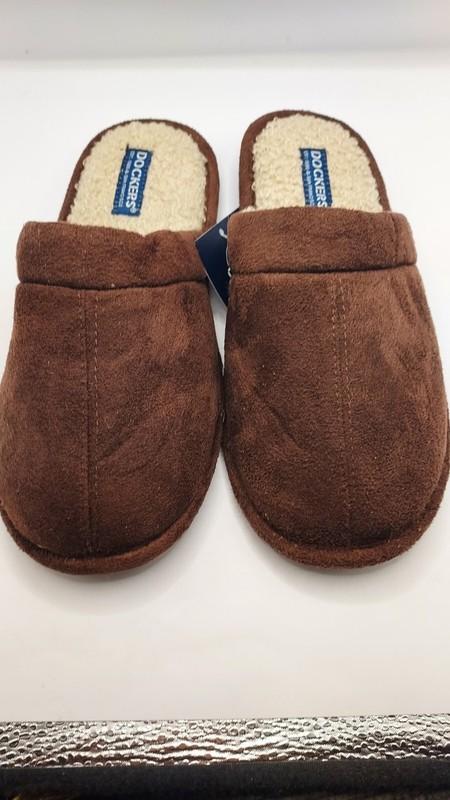 Dockers Youth Slippers Shoes Size Large 2/3 Memory Foam Temperature Regulated