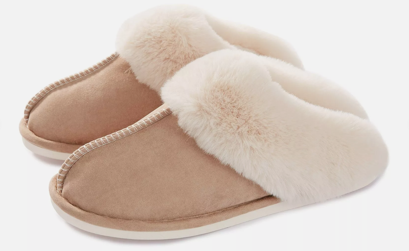 Donpapa Womens Slipper with Memory Foam Fluffy Soft Warm Slip On House Slippe