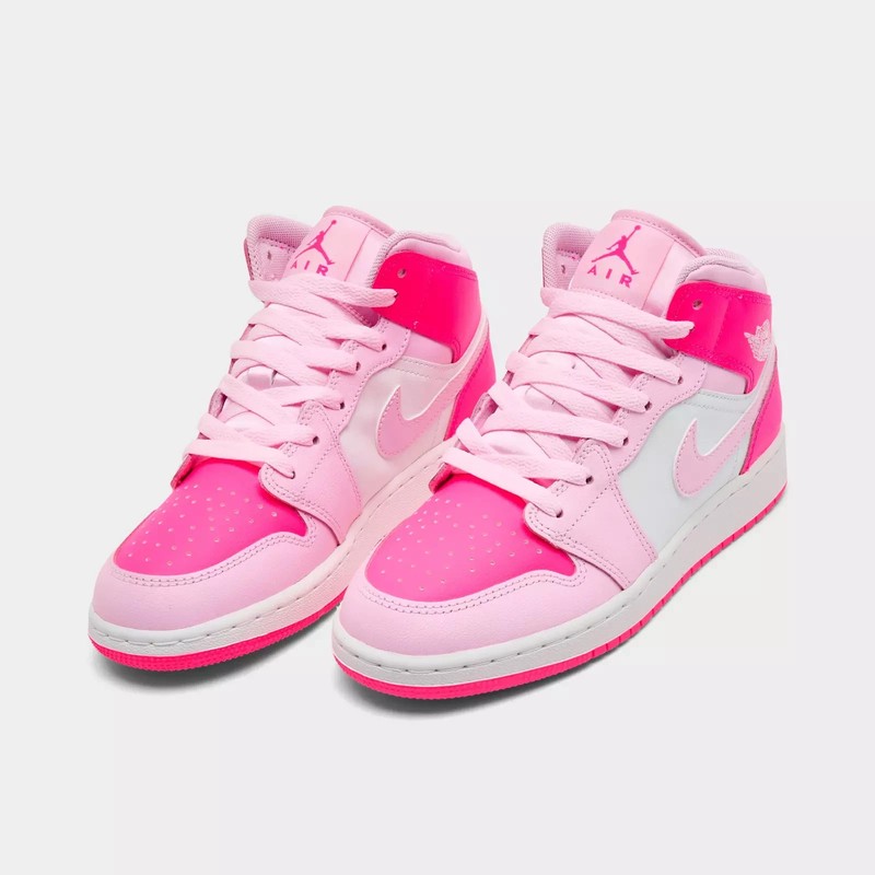 DQ8423-661 GS DQ8424/661 PS Barbie PinkAir Jordan Retro 1 Mid Casual Shoes