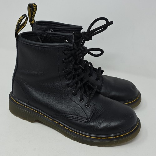 Dr. Martens 1460 J Nappa Leather Combat Boot Girls Size 3