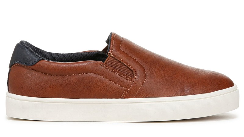 Dr.Scholl's Kid's/Boy Madison Kids Brown Slip-On Sneakers NW/OB 13M