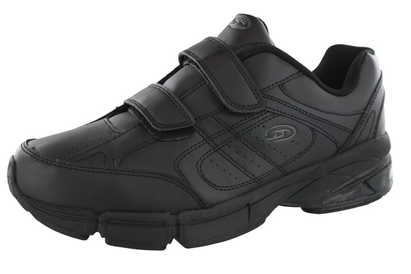 DR SCHOLL'S MEN'S OMEGA DUAL STRAP CLOSURE WIDE WIDTH WALKING SHOES