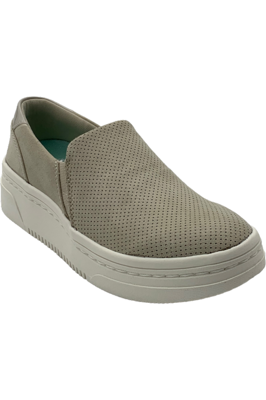 Dr. Scholl's Platform Slip-On Sneakers Madison Next Soft Oyster