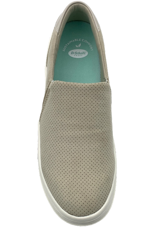 Dr. Scholl's Platform Slip-On Sneakers Madison Next Soft Oyster