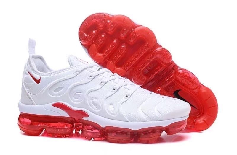 DS Nike Air Vapormax Plus TN White Red Men's Shoes