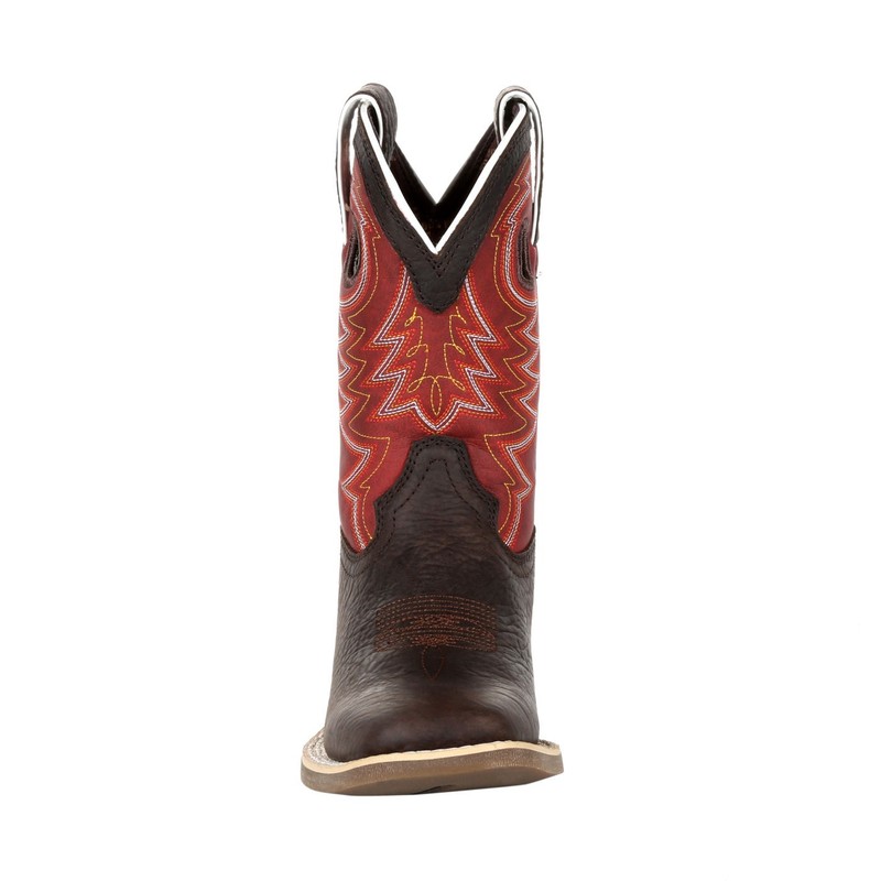 Durango® Lil' Rebel Pro™ Little Kid's Red Western Boot