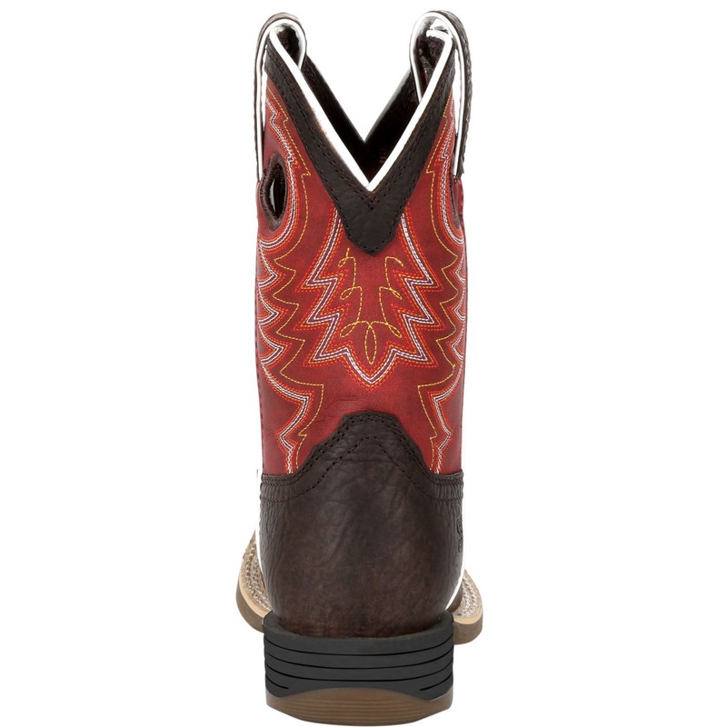 Durango® Lil' Rebel Pro™ Little Kid's Red Western Boot