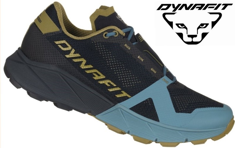 DYNAFIT ultra 100 trail run shoe seamless tongue high cushion vibram mens 10.5