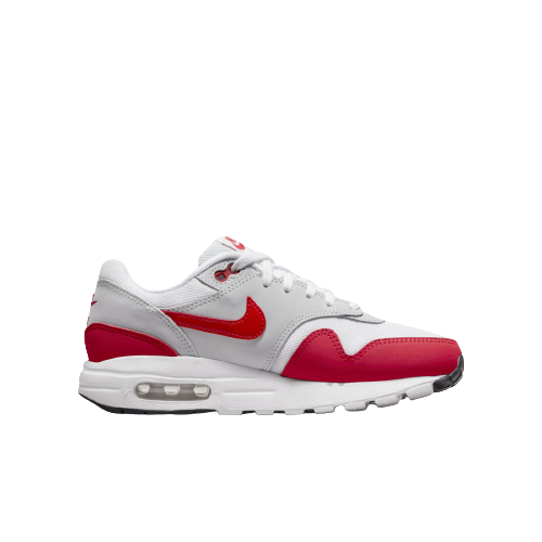 [DZ3307-003] Nike Grade School's Air Max 1 Red 2023 White Gray Sneakers *NEW*
