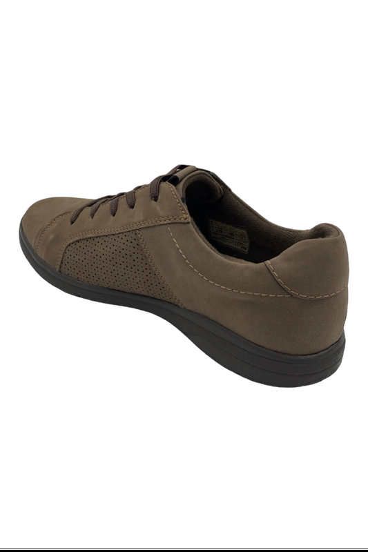Earth Origins Lace-Up Leather Sneakers Elson Stone