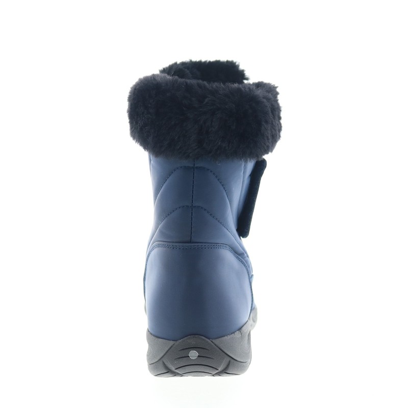 Easy Spirit Eminee 2 SEEMINEE2 Womens Blue Wide Canvas Casual Dress Boots