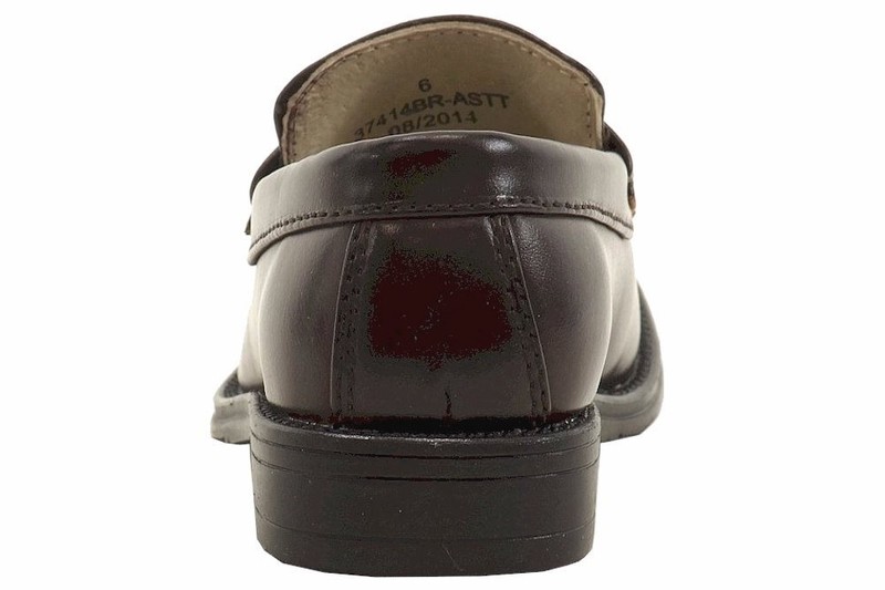 Easy Strider Boy's Penny Classic 37414 Brown School Uniform Loafers Shoes