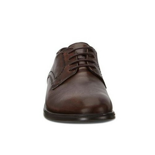 Ecco Melbourne Dress Shoes Lace Up 621634-01482 Cocoa Brown