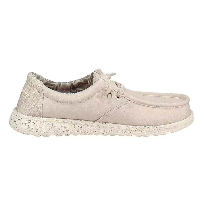 Eddie Bauer Women's Canvas Loafer Size 7 Tan