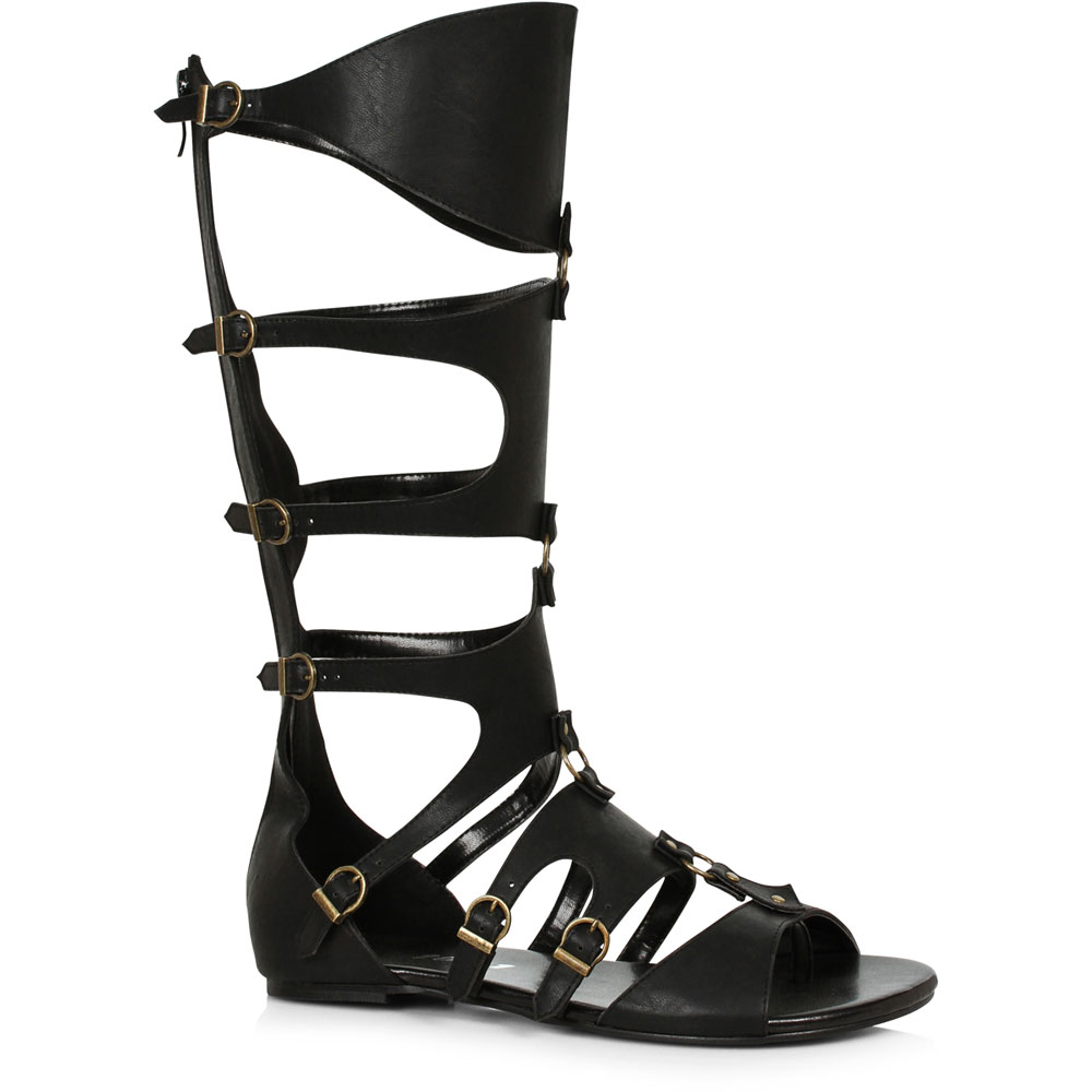 Ellie Men Gladiator Renaissance Medieval Flats Sandals Adult Shoes 031-Theon