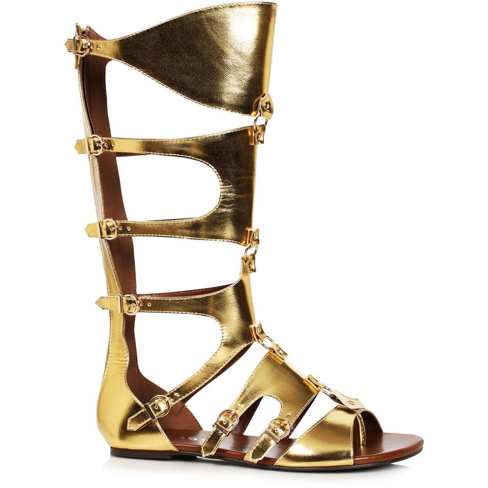 Ellie Men Gladiator Renaissance Medieval Flats Sandals Adult Shoes 031-Theon