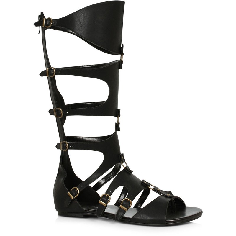 Ellie Men Gladiator Renaissance Medieval Flats Sandals Adult Shoes 031-Theon