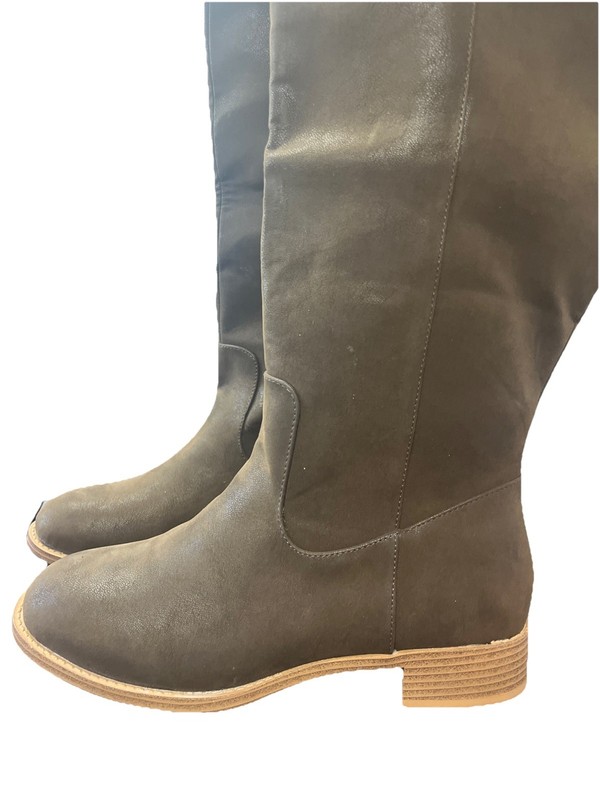 Eloquii Elements High Boots Brown Size 9 Wide Calf