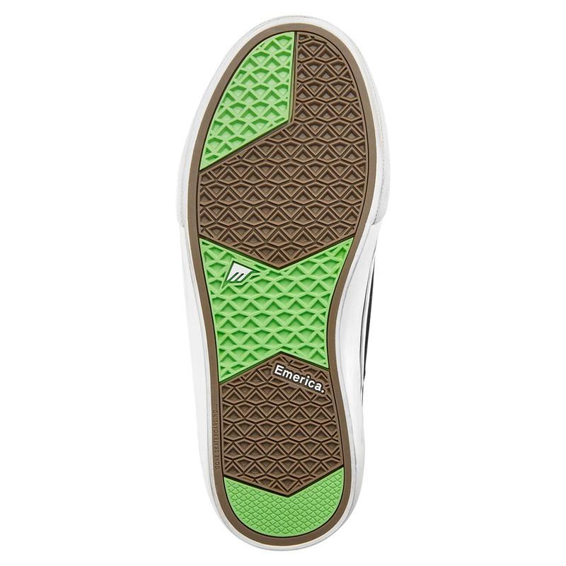 Emerica Skateboard Shoes Servold Black/White/Gold