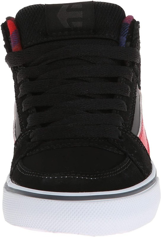 Etnies Sneakers Little Boys Sz 2 RVM Vulcanized Skate Black Dark Grey Red New