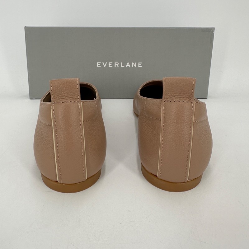 Everlane The Italian Leather Day Glove Flats In Tan-Brown Sz 9.5 Women's Nto