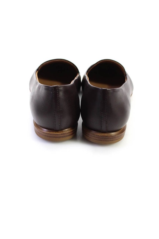 Everlane Womens Burgundy Tonal The Modern Point Size 6.RFB