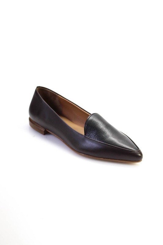 Everlane Womens Burgundy Tonal The Modern Point Size 6.RFB