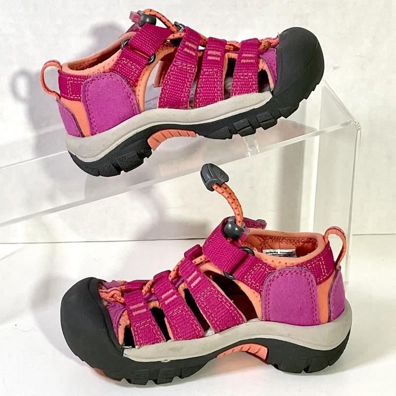 EXC KEEN Newport H2 Girls Size 11 Waterproof Sport Sandals Pink
