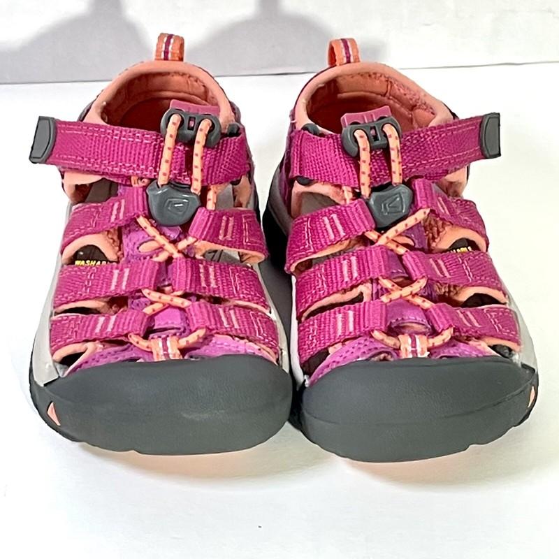 EXC KEEN Newport H2 Girls Size 11 Waterproof Sport Sandals Pink